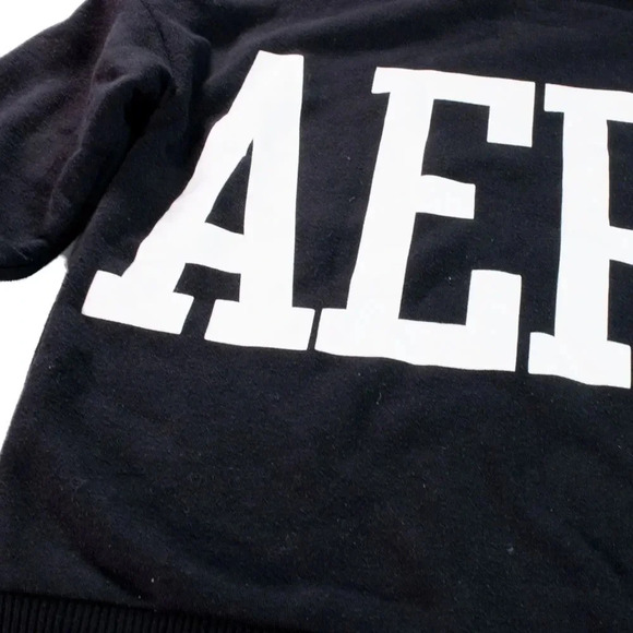 Aeropostale Block Logo Pullover Sweatshirt XS - Picture 2 of 3